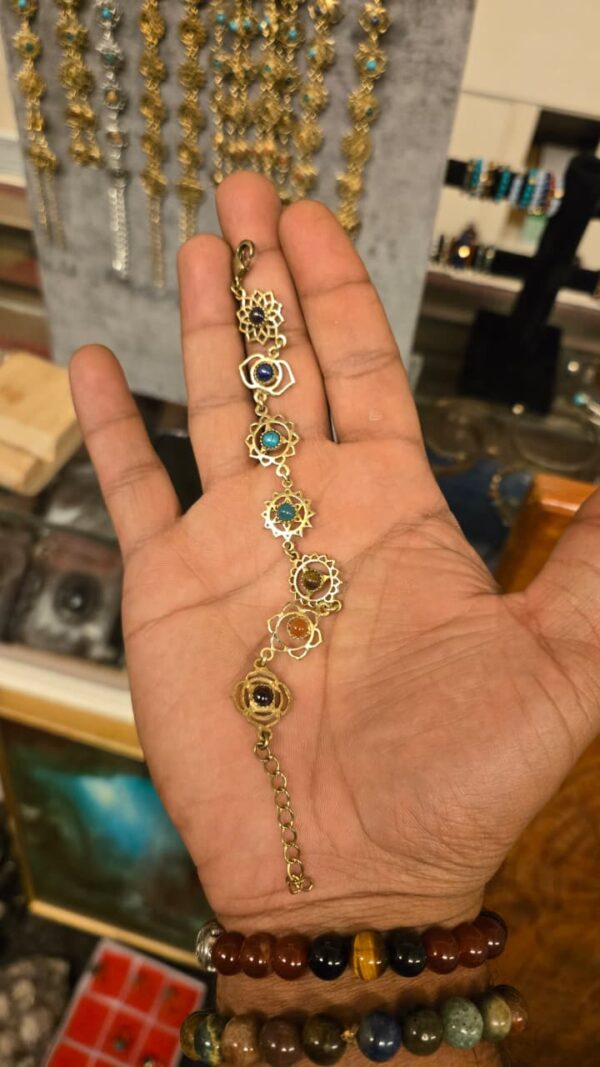 Seven chakra braclets